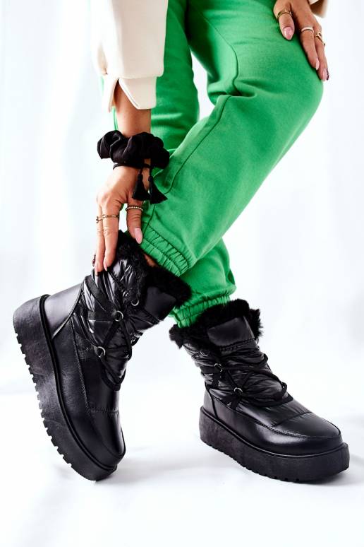 Sniega apavi melnas krāsas Gordian Sniega apavi melnas krāsas Gordian