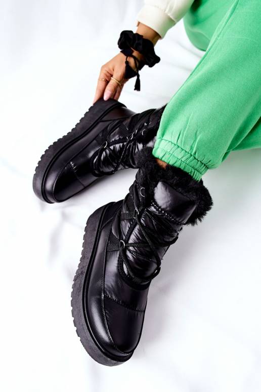 Sniega apavi melnas krāsas Gordian Sniega apavi melnas krāsas Gordian