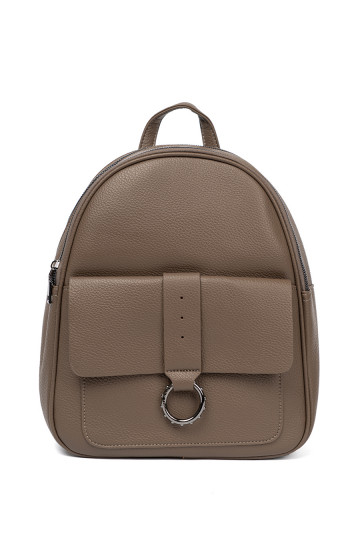 bēšs Mugursoma no eko ādas