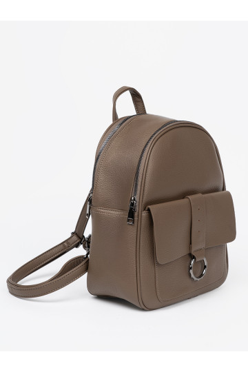 bēšs Mugursoma no eko ādas 2