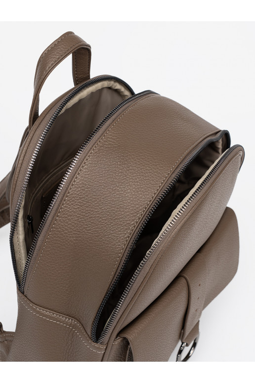 bēšs Mugursoma no eko ādas