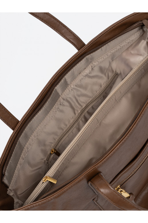 Brūnas krāsas Soma ze mi elementami