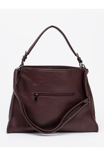  bordowa Sieviešu rokassomiņa 2