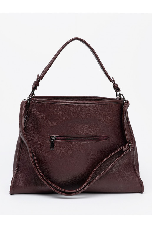  bordowa Sieviešu rokassomiņa