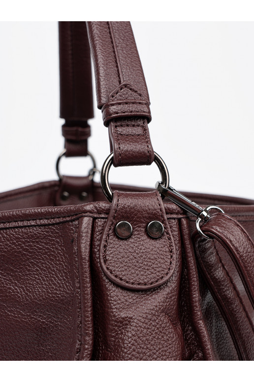  bordowa Sieviešu rokassomiņa