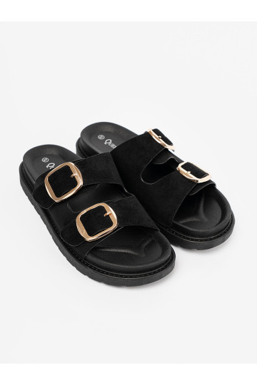 Čības  Melnas krāsas ze mi klamrami 2