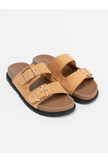 Brūnas krāsas čības   ze mi klamrami 2