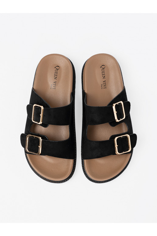 Melns čības   ze mi klamrami