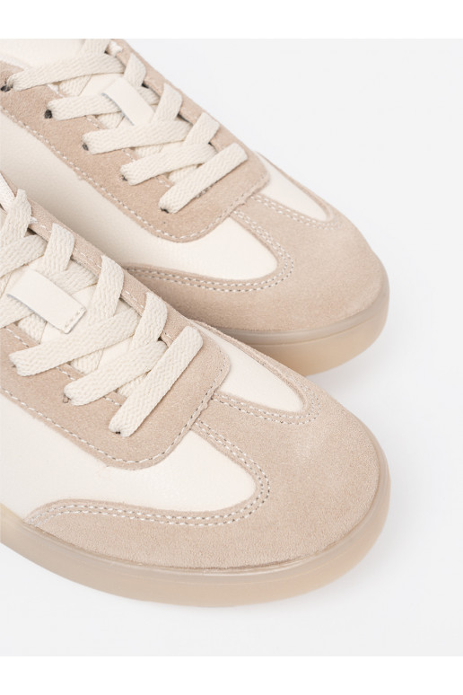 Stilīgasrnas brīvā laika apavi balta krāsa-