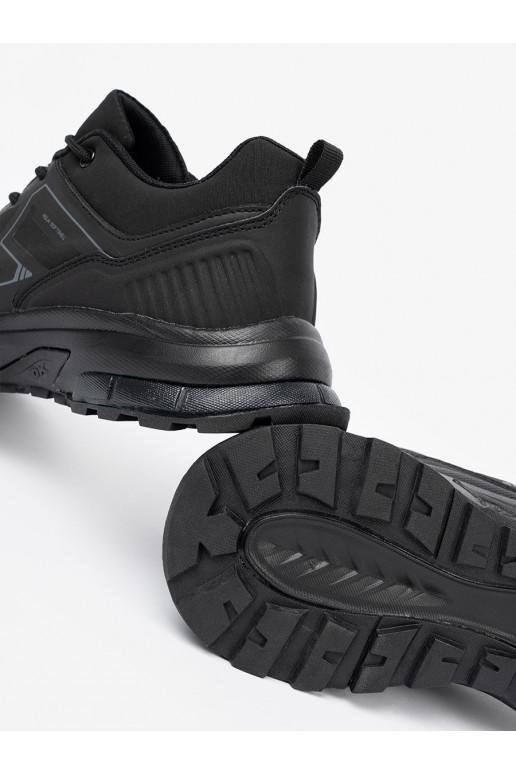 Sportiska stila obuwie Melnas krāsas DK z technologią Aqua Softshell