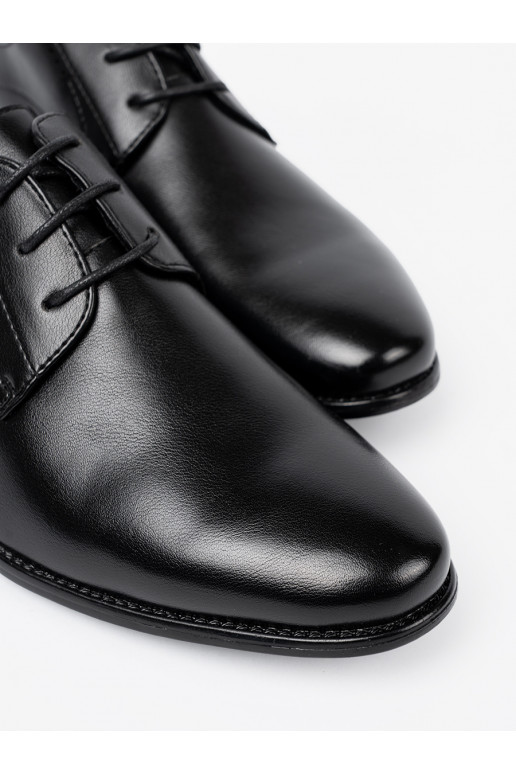 Eleganta stila kurpes  j czerni i połysku