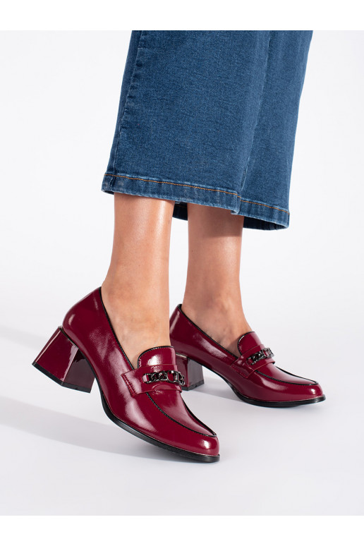 bordo krāsas  kurpes  bordo krāsas  kurpes