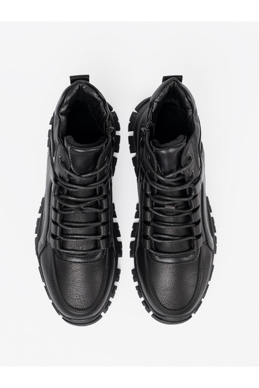 Melns  Zābaki z grubą podeszwą Sergio Leone