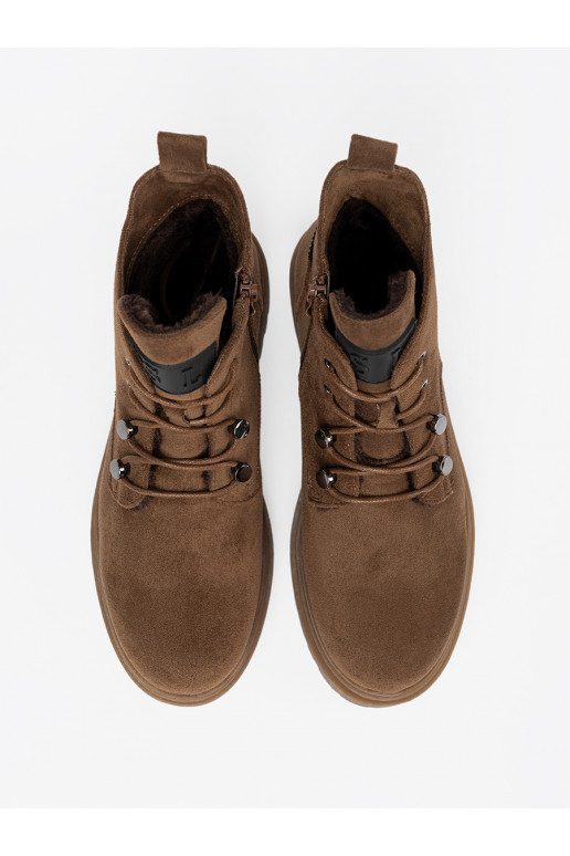 Sv tle hn d d msk traperky Sergio Leone se semišov m designem