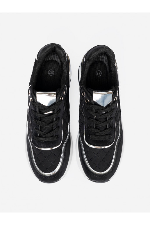 Melns Apavi kedu modelī 