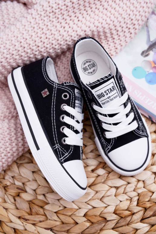 brīvā laika apavi Bērnu apavi Big Star FF374206 melnas krāsas