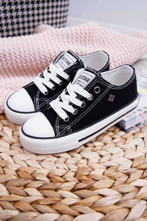 brīvā laika apavi Bērnu apavi Big Star FF374206 melnas krāsas