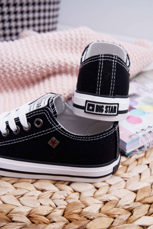 brīvā laika apavi Bērnu apavi Big Star FF374206 melnas krāsas