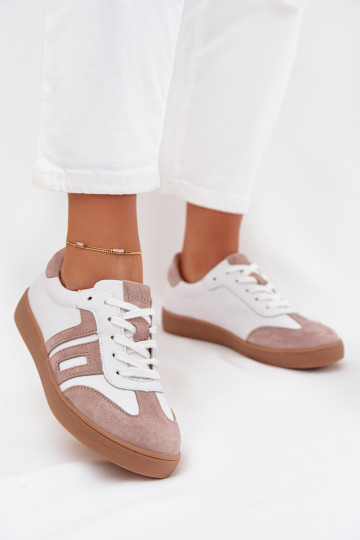 modeļa apavi  Vinceza 79557 Baltas-smilšu krāsas