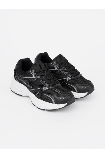 Melns Sporta apavi  i białą podeszwą 2