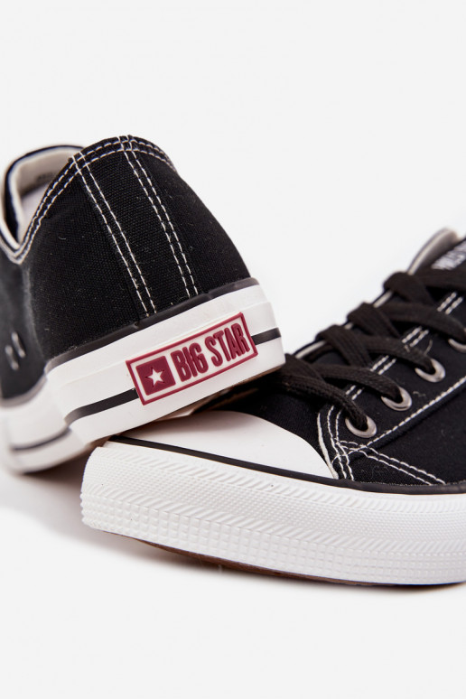 Vīriešu brīvā laika apavi  Auduma Big Star DD174504 Melns
