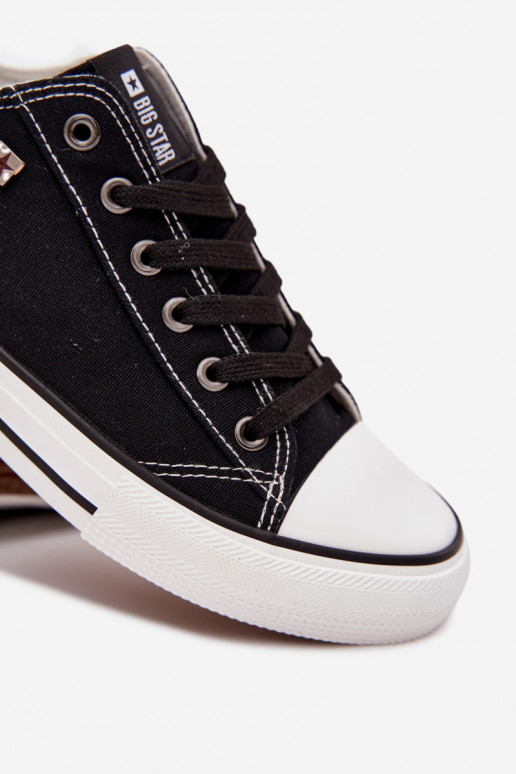 Vīriešu brīvā laika apavi  Auduma Big Star DD174504 Melns