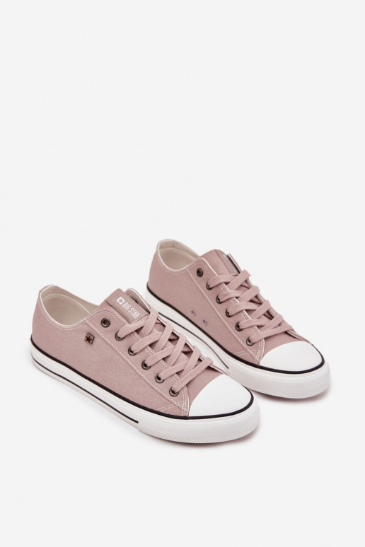 Vīriešu brīvā laika apavi  Auduma Big Star DD174501 Pelēkas krāsas