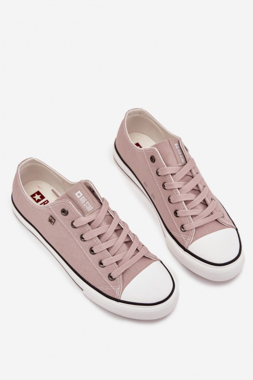 Vīriešu brīvā laika apavi  Auduma Big Star DD174501 Pelēkas krāsas