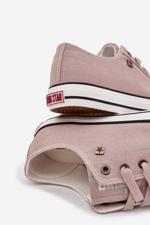 Vīriešu brīvā laika apavi  Auduma Big Star DD174501 Pelēkas krāsas