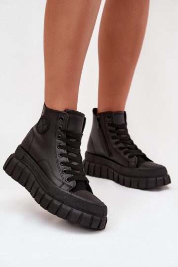 siltināti tõmblukuga  ar platformu  Melns Sarira