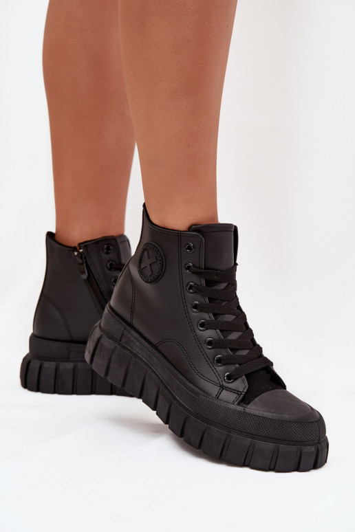 siltināti tõmblukuga  ar platformu  Melns Sarira