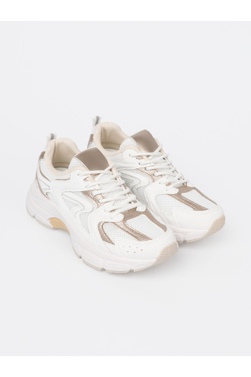 baltas krāsas Sporta apavi z bēšs-mi wstawkami 2