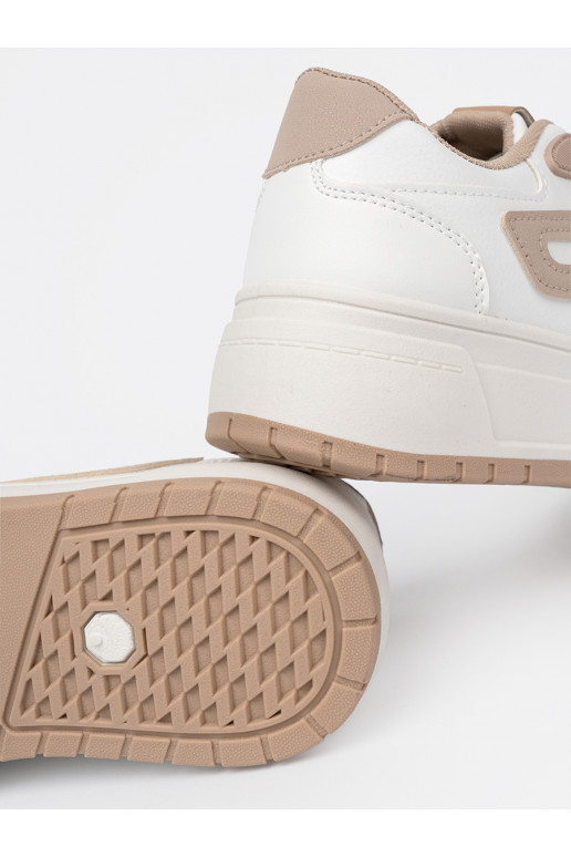 Baltas  Sporta apavi ar platformu