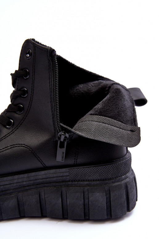 siltināti   brīvā laika apavi  Big Star MM274625 Melns