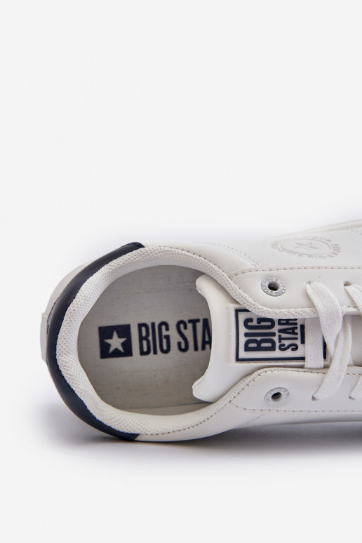  Vīriešu brīvā laika apavi  Big Star NN174282 baltas krāsas
