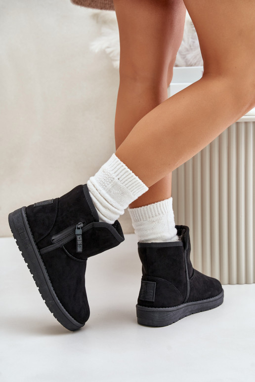 sniega apavi  Big Star OO274A163 Melns sniega apavi  Big Star OO274A163 Melns