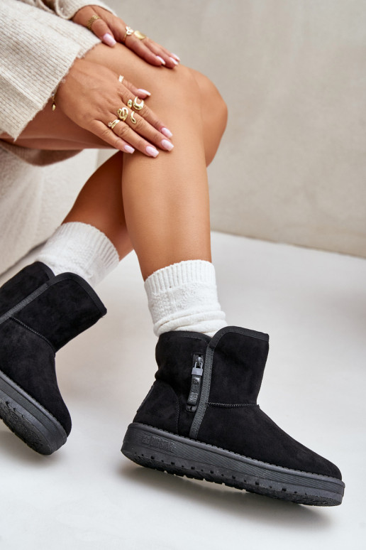 sniega apavi  Big Star OO274A163 Melns sniega apavi  Big Star OO274A163 Melns