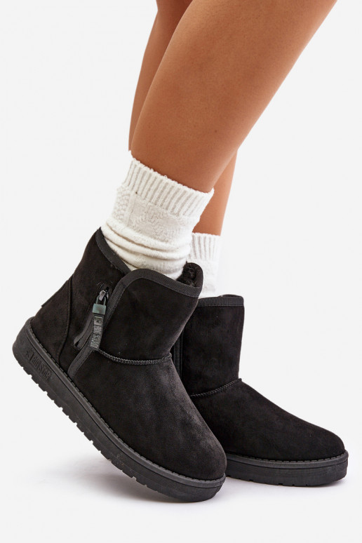 sniega apavi  Big Star OO274A163 Melns sniega apavi  Big Star OO274A163 Melns