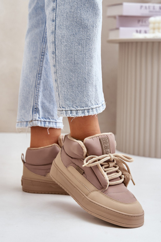 sniega apavi  Big Star OO274A532 smilšu krāsas