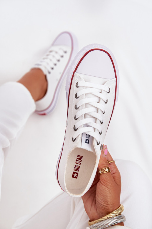 sieviešu puszābaki  Big Star DD274A232 baltas krāsas