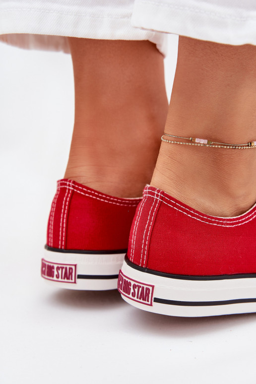 sieviešu puszābaki  Big Star DD274A234 sarkanas krāsas