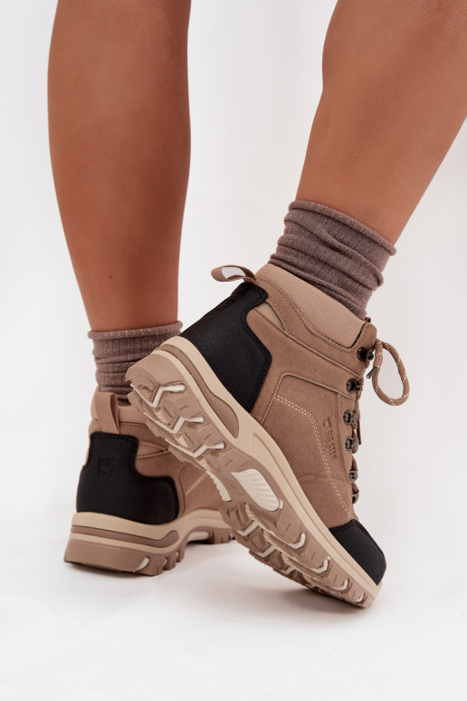 pārgājienu zābaki  Big Star SS274095 smilšu krāsas