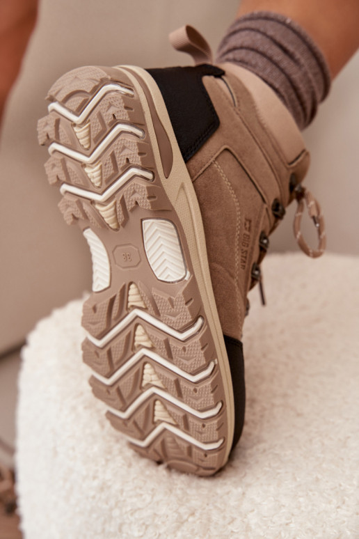 pārgājienu zābaki  Big Star SS274095 smilšu krāsas