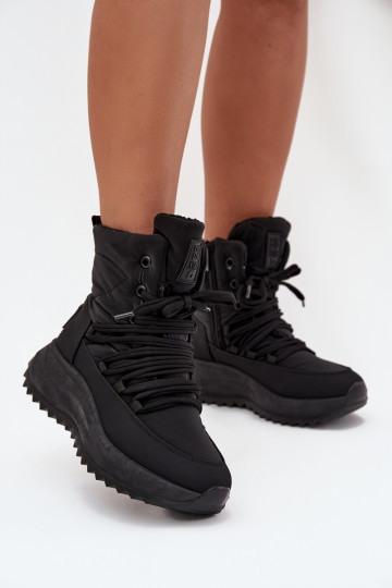 sniega apavi   Big Star SS274059 Melns