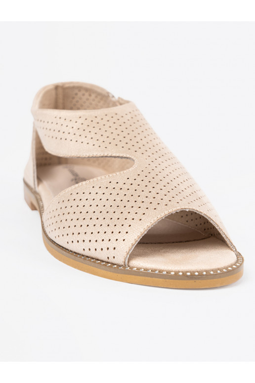 Zelta krāsas kurpes  