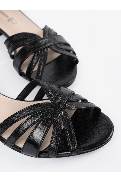 Eleganta stila Melnas krāsas kurpes 