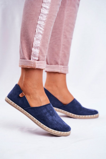 Espadrilless tumši zilas krāsas Vulcano