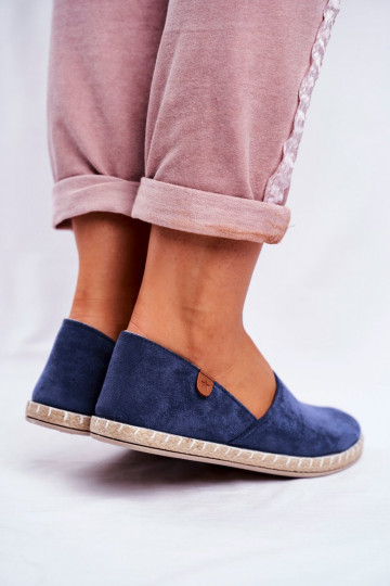 Espadrilless tumši zilas krāsas Vulcano 2