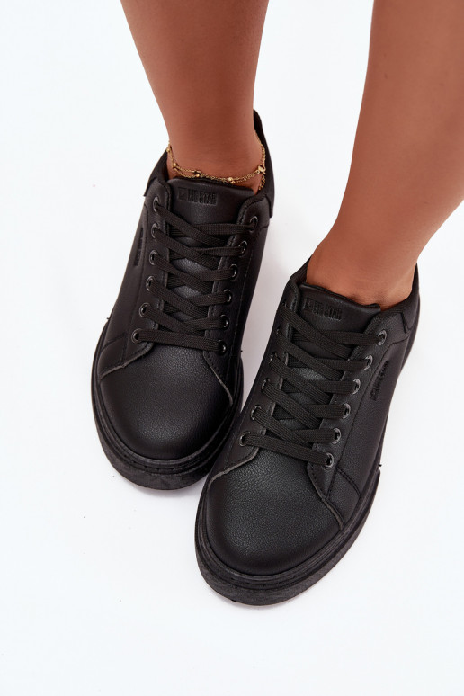  modeļa apavi  ar platformu Big Star SS274244 Melns