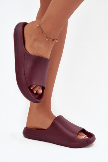  sieviešu čības Big Star SS274422 bordo krāsas